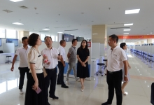 宁乡市人社局丁健率队莅临中国长沙人力资源服务产业园经开园区考察调研