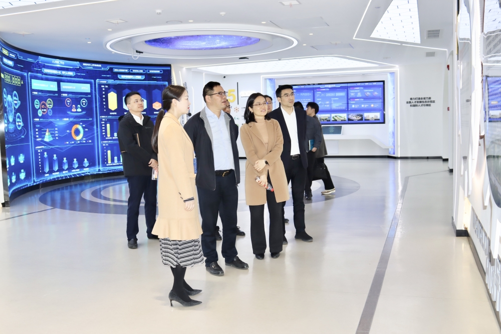 杭州萧山经开区管委会副主任俞万昌一行产业园调研：聚焦人力资源服务产业协同新契机