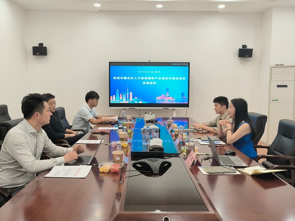 中国长沙人力资源服务产业园长沙经开区园区赴上海考察交流